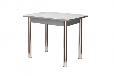 Стол заоваленный Можгинский лесокомбинат ПФ-155г, 800590 мм, берилл/титан/хром брифинг