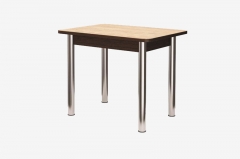 Стол заоваленный Можгинский лесокомбинат ПФ-175, 800590 мм, тростник/венге/хром брифинг