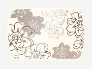 Стол овальный Можгинский лесокомбинат Бостон антрацит глянец, 900600 мм, хром брифинг