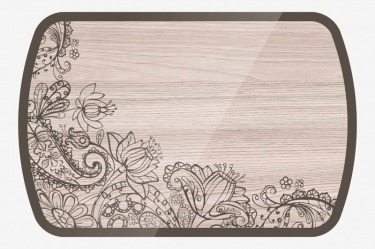 Стол овальный Можгинский лесокомбинат Бостон Светлый, 900600 мм, фотопечать/хром брифинг