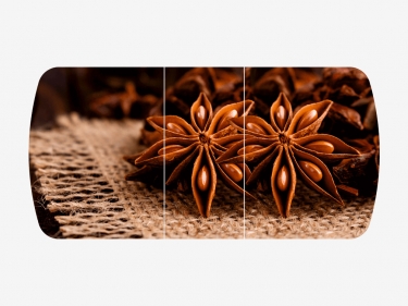 Стол раздвижной Можгинский лесокомбинат Бостон-3 ф/п Корица, 1100700 мм, дуб атланта/хром брифинг