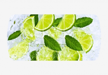 Стол раздвижной Можгинский лесокомбинат Бостон-3 ф/п Лайм, 1100700 мм, белый/хром брифинг