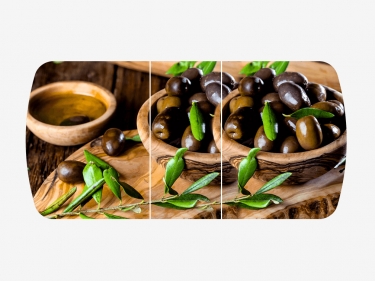 Стол раздвижной Можгинский лесокомбинат Бостон-3 ф/п Олива, 1100700 мм, дуб атланта/хром брифинг