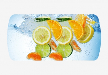 Стол Можгинский лесокомбинат Бостон-3 ф/п Фреш, 1100700 мм, белый/хром брифинг