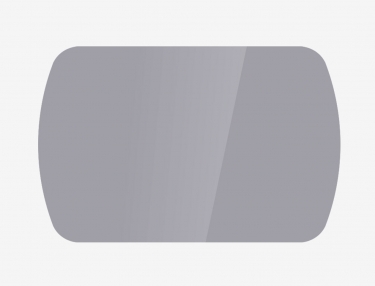 Стол Можгинский лесокомбинат Бостон-3 ф/п Антрацит глянец, 1100700 мм, белый/хром брифинг