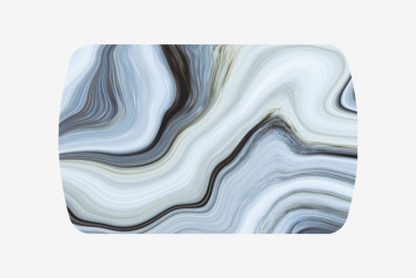 Стол Можгинский лесокомбинат Бостон-3 раздвижной, фотопечать Агат/белый/хром брифинг