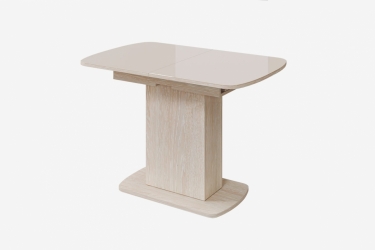 Стол Можгинский лесокомбинат Соренто-2, дуб атланта/ваниль глянец