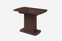 Стол Можгинский лесокомбинат Соренто-2, венге цаво/шоколад