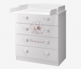 Комод Можгинский лесокомбинат Эмили Друзья, белый