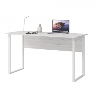 Стол письменный Можгинский лесокомбинат Лило, ясень анкор светлый/металл бежевый