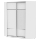 Шкаф-купе Аларти YA-198х1400-568-5Белый-D4D3