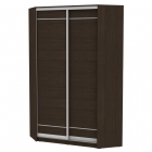 Шкаф-купе Аларти YA-230х1250-2Венге-D6D6