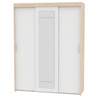 Шкаф-купе Аларти T-3-230х175х60-MДСС-Белый-6