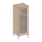 Стеллаж стекло тонированное Skyland В421.7 L Дуб девон