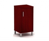 Стеллаж с дверью ДСП Skyland В411.2 L Венге магия