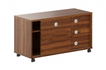 Тумба мобильная с дверью купе Skyland В 202.1 Орех Даллас