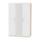Шкаф распашный Аларти R-198х135х45-1-MДСС-Белый