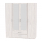 Шкаф распашный Аларти R-198х180х45-3-MЯАС