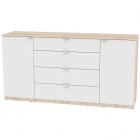 Комод Аларти K-93x180x45-1-TRДСС-Белый