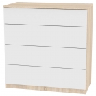 Комод Аларти K-93x90x45-1-POДСС-Белый