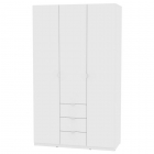 Шкаф распашный Аларти R-230х135х60-3-TRВД