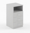 Тумба приставная Skyland SC-3D.1 Серый