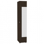 Шкаф распашный Аларти Алиса H1_M 2230х400х540 с торцевой ручкой Венге