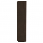 Шкаф распашный Аларти АлисаH2_M 2230х400х540 с торцевой ручкой Белый