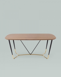Стол обеденный Stool Group Даймакс 180x90 Темное дерево