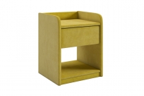 Тумба прикроватная Мебельсон Аманда 2 TM-003.2 капучино велюр