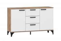 Тумба SILVA Марсель НМ 013.79 Меренга Дуб Крафт табачный