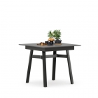 Стол обеденный 900 Любимый дом Элиот ЛД 414.110.000 Оникс Серый/Черный