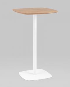 Стол барный Stool Group Form 6060 Светлое дерево/белый