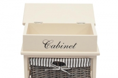 Тумба с 4 корзинами и ящиком Tetchair Secret De Maison OUVERTURE 4 mod. 4349 Слоновая кость