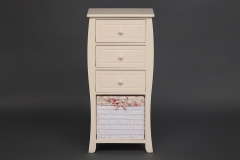 Тумба с корзиной и 3 ящиками Tetchair Secret De Maison ARC 3 mod. HX16-828 S Слоновая кость