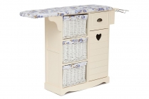 Гладильный комод с 3-я корзинами Tetchair Secret De Maison PLANCHE mod. HX13-302 Слоновая кость