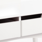 Туалетный столик с зеркалом и табуретом Tetchair Secret De Maison FABRON mod. TT-DT033 МДФ+сосна, 8040130,5, Белый White