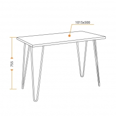Cтол Tetchair WD-06 Oak