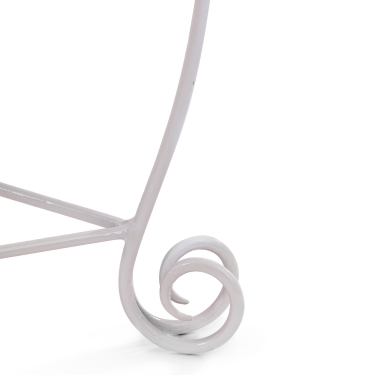 Стол-часы Tetchair Secret De Maison ROSETTA mod. IT-001 металл, D48хВ58, butter white слоновая кость, рисунок Башня