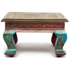 Столик Tetchair Secret De Maison HAVELY mod. BJ-001 дерево манго, 30x30x17 cm, этническая роспись