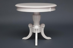 Стол Tetchair MEEN MO-ET дерево гевея/мдф, 59х59х55см, ivory white слоновая кость 2-5