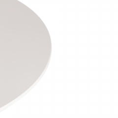 Стол Tetchair TULIP mod. 011 металл, мдф, 90 х 90 х 74 см, белый