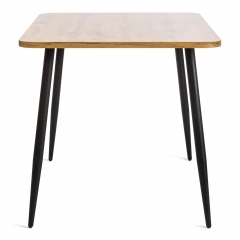 Стол Tetchair PLUTO ЛДСП/металл, 120x80x77 см, Дуб вотан/Черный