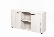 Тумба приставная к двум столам Экспро LEMO L-681 Таксония айвори