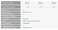 Стальной шкаф ЗМК Промет AMT 0812