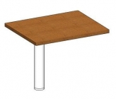 Элемент переговорного стола на опоре Skyland В305.1 Орех Даллас