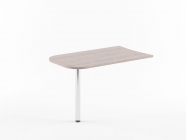 Брифинг приставка для столов XET Skyland XB 127 Дуб Сонома