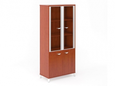 Шкаф для бумаг POINTEX MAN2450001 Вишня