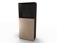 Шкаф Skyland Аlto с глухими средними дверьми и топом