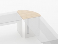 Приставка угловая Персона Грата Glassy 2.16 Туя